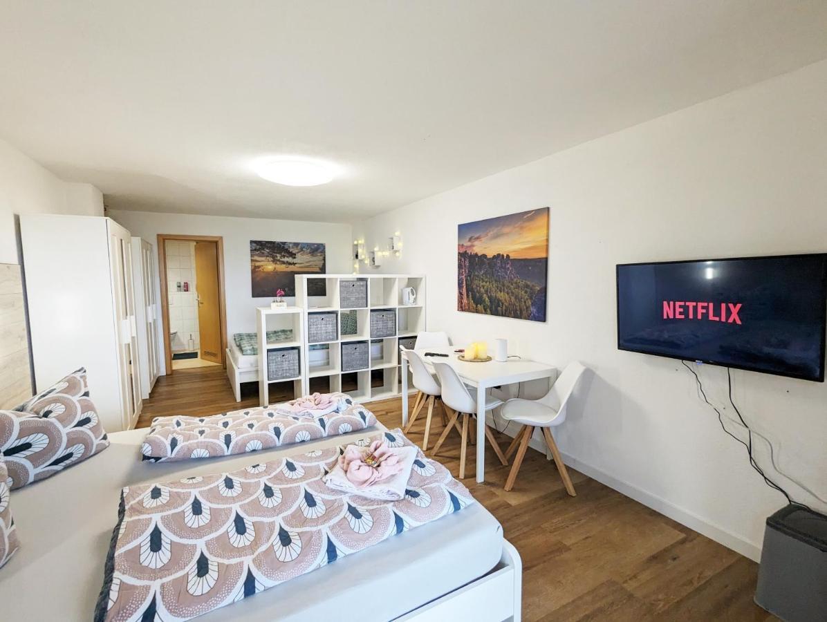 S1 - Urlaubsmagie - Direkt Loswandern, Bis Zu 4P Sebnitz Kültér fotó